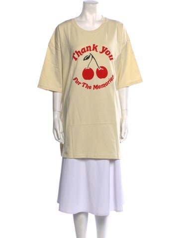 Market Tops Graphic Print Crew Neck T-Shirt XXL