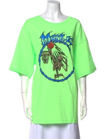 Market Tops Graphic Print Crew Neck T-Shirt XXL