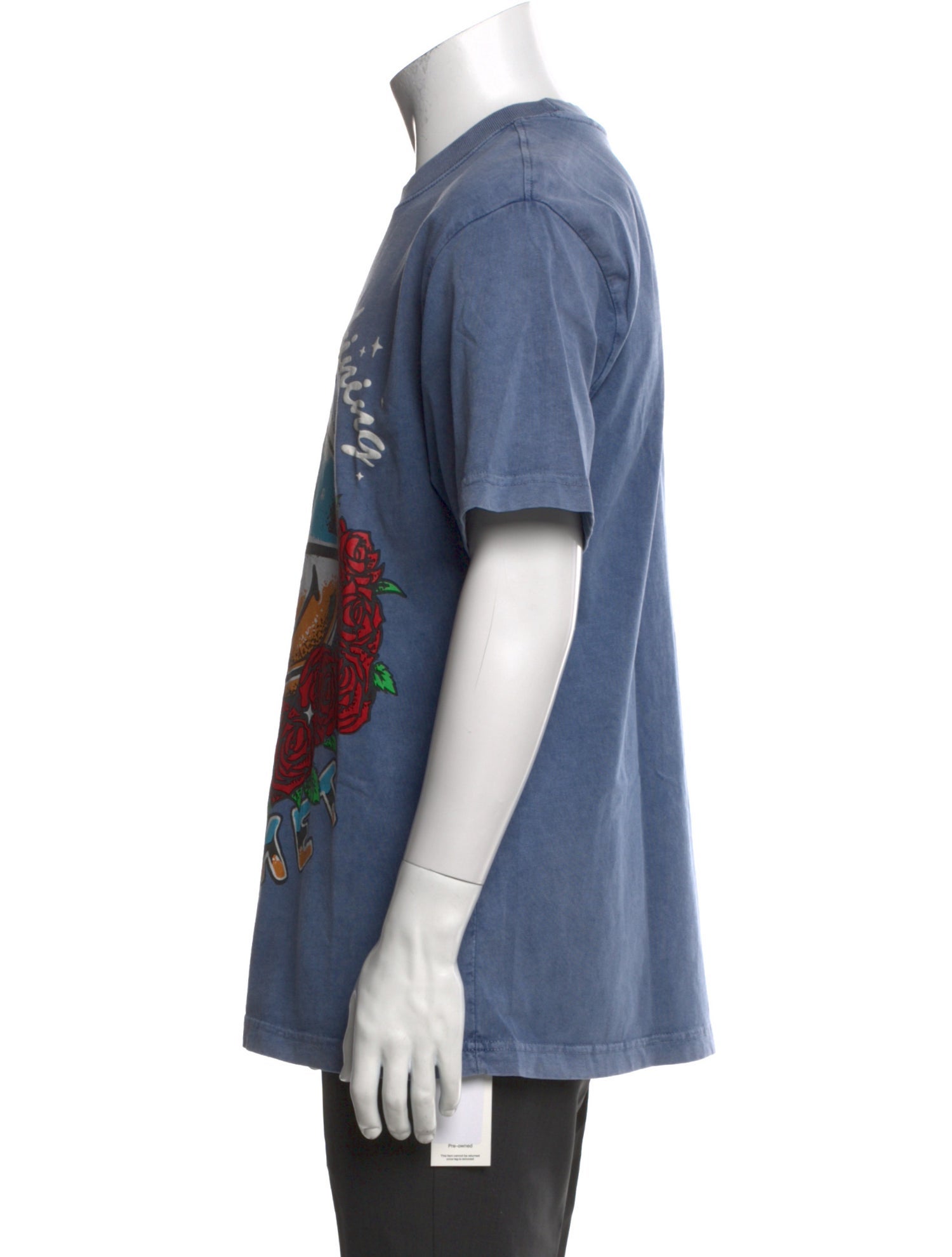 Market Graphic Print Crew Neck T-Shirt