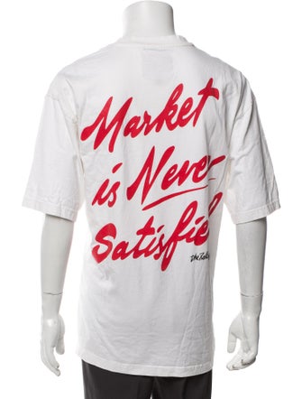 Market Graphic Print Crew Neck T-Shirt