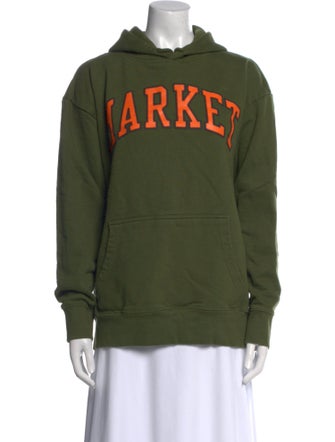 Market Graphic Print Crew Neck Sweatshirt