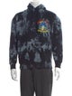 Market Tie-Dye Print Crew Neck Hoodie