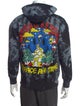 Market Tie-Dye Print Crew Neck Hoodie