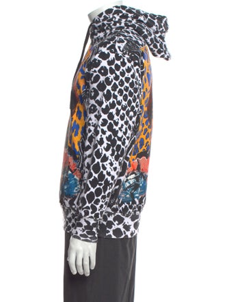 Market Graphic Print Crew Neck Hoodie