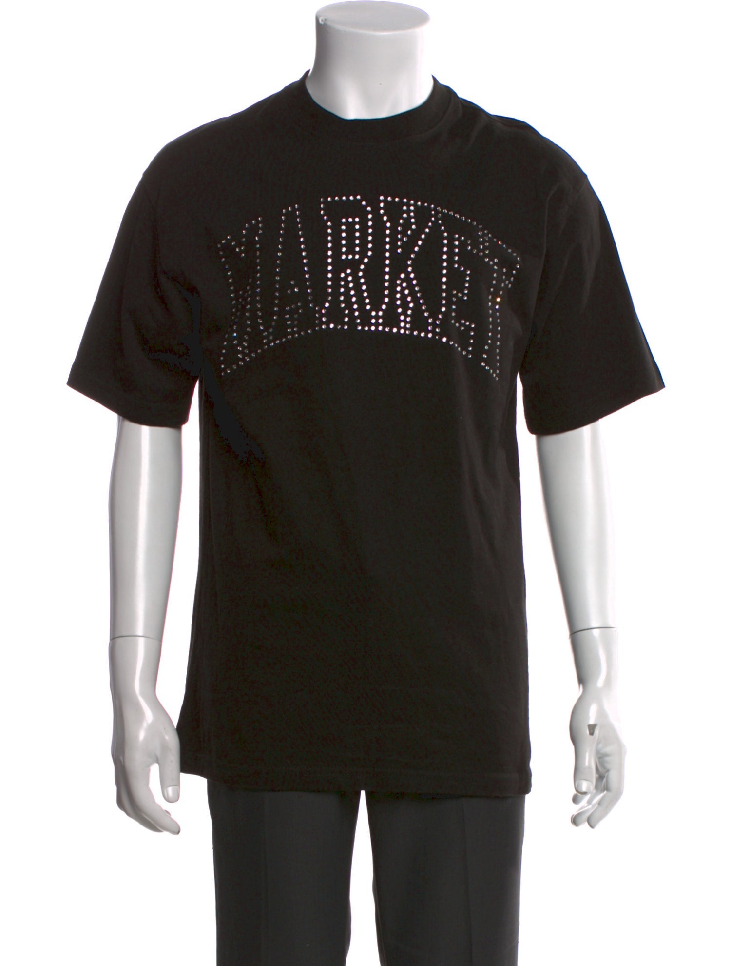 Market Graphic Print Crew Neck T-Shirt