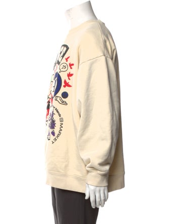 Market Graphic Print Crew Neck Sweatshirt