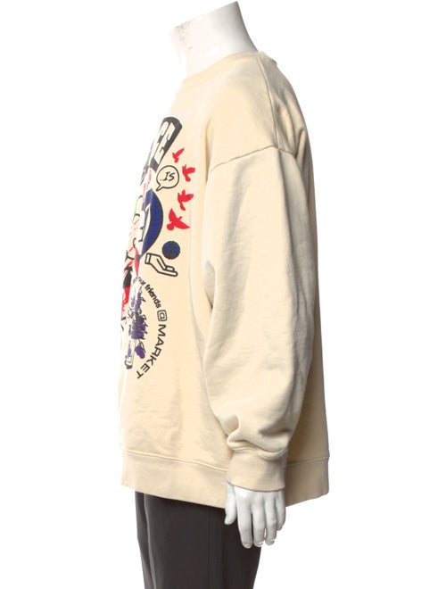 Market Graphic Print Crew Neck Sweatshirt