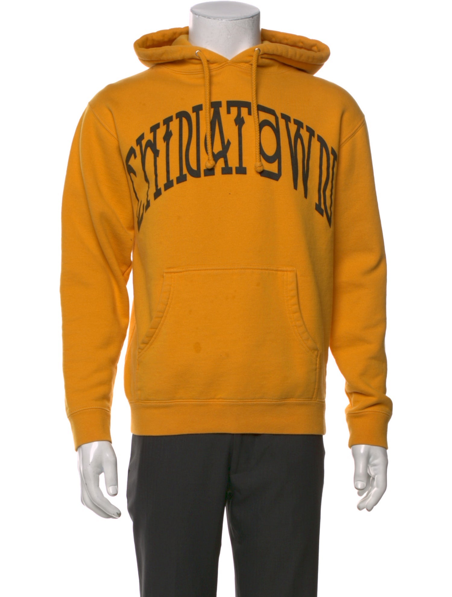 Market Graphic Print Crew Neck Hoodie