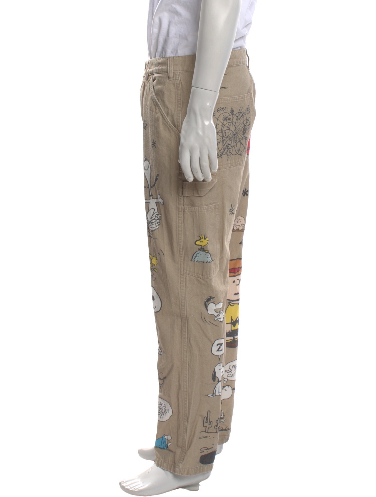 Market Graphic Print Pants