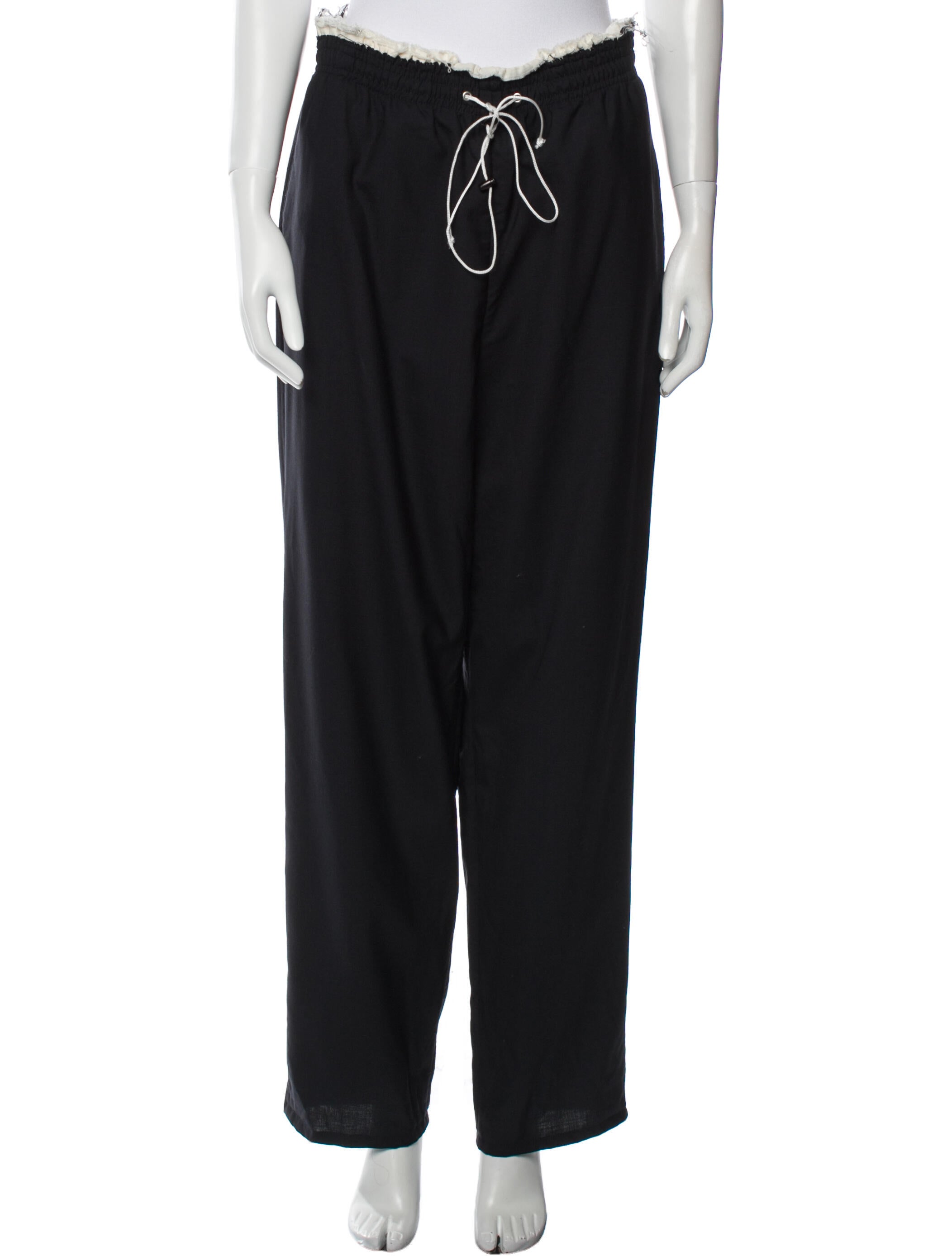 Camiel Fortgens Virgin Wool Joggers - Black, 14.5