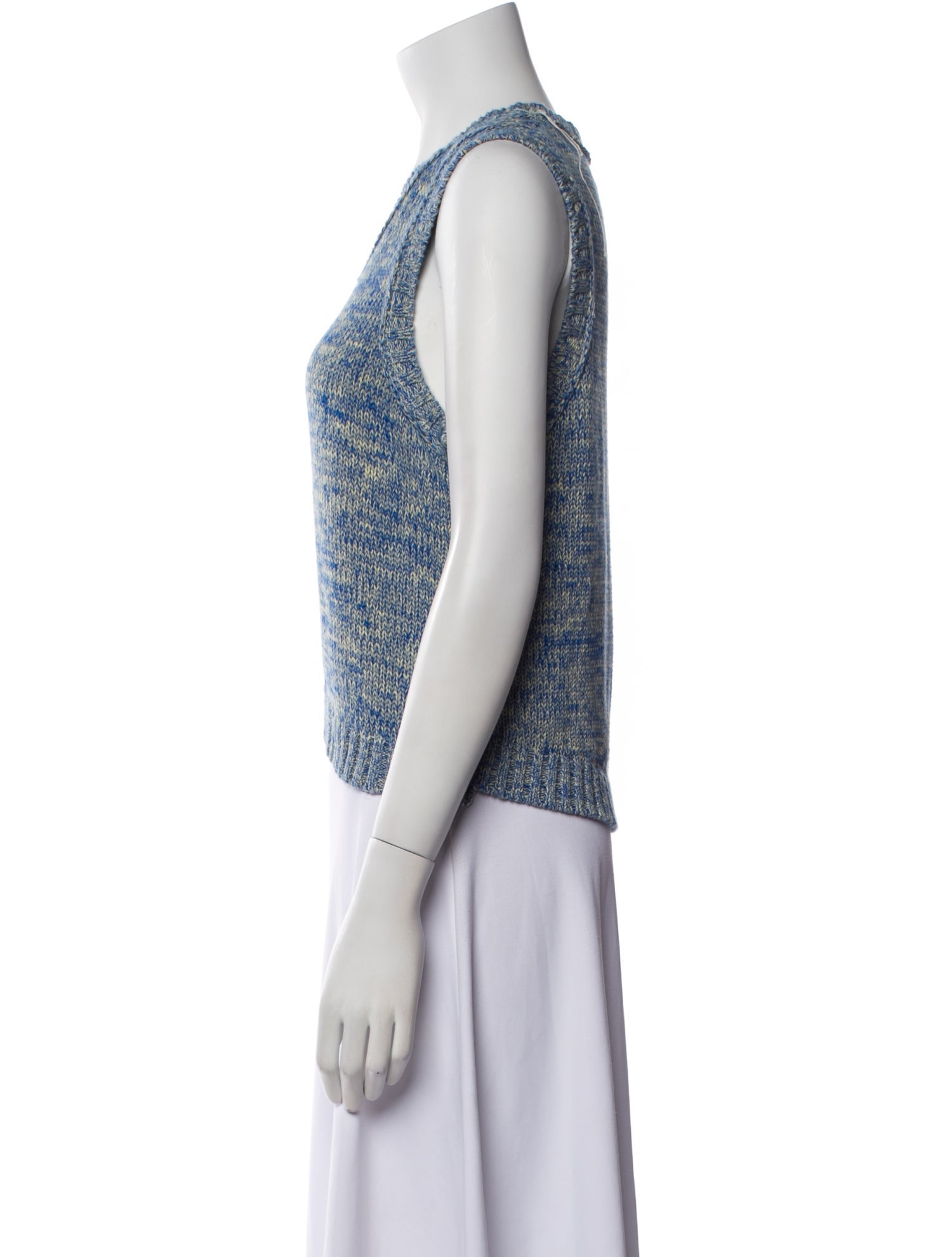 Camiel Fortgens Printed Scoop Neck Top w/ Tags