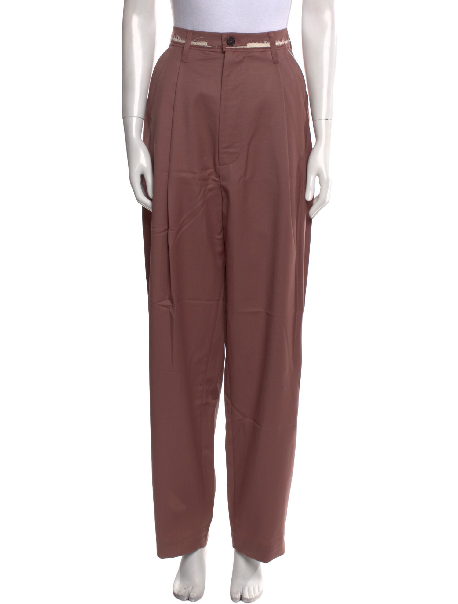 Camiel Fortgens Wool Straight Leg Pants w/ Tags