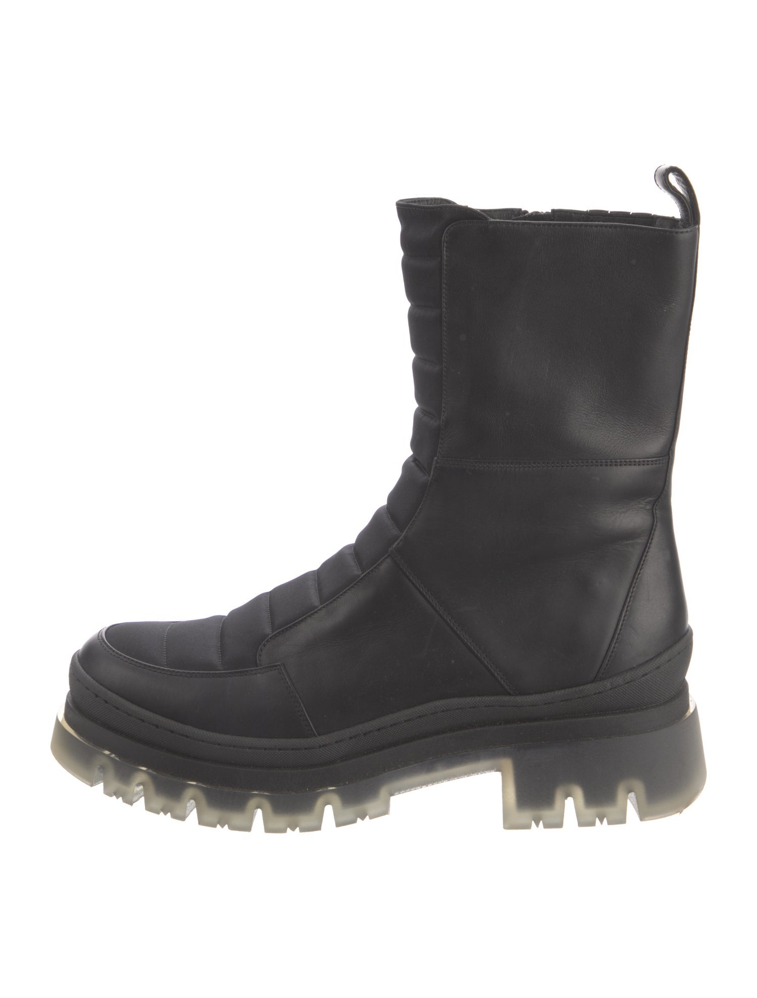 Camilla Elphick Leather Combat Boots