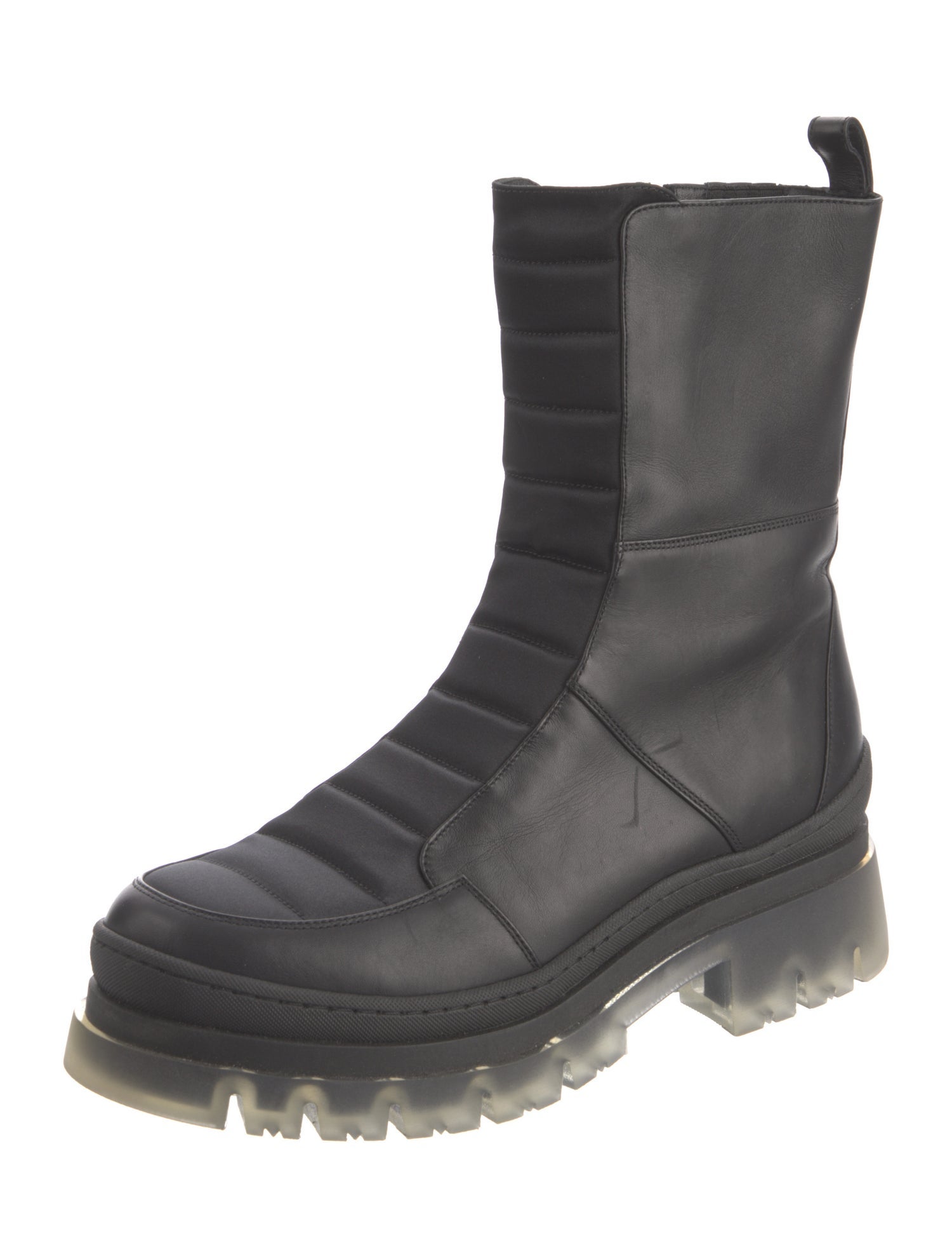 Camilla Elphick Leather Combat Boots