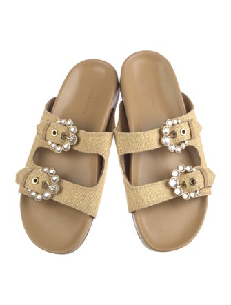 Camilla Elphick Leather Slides