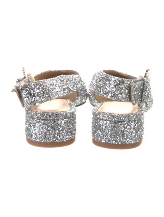 Camilla Elphick Glitter Colorblock Pattern Slingback Flats