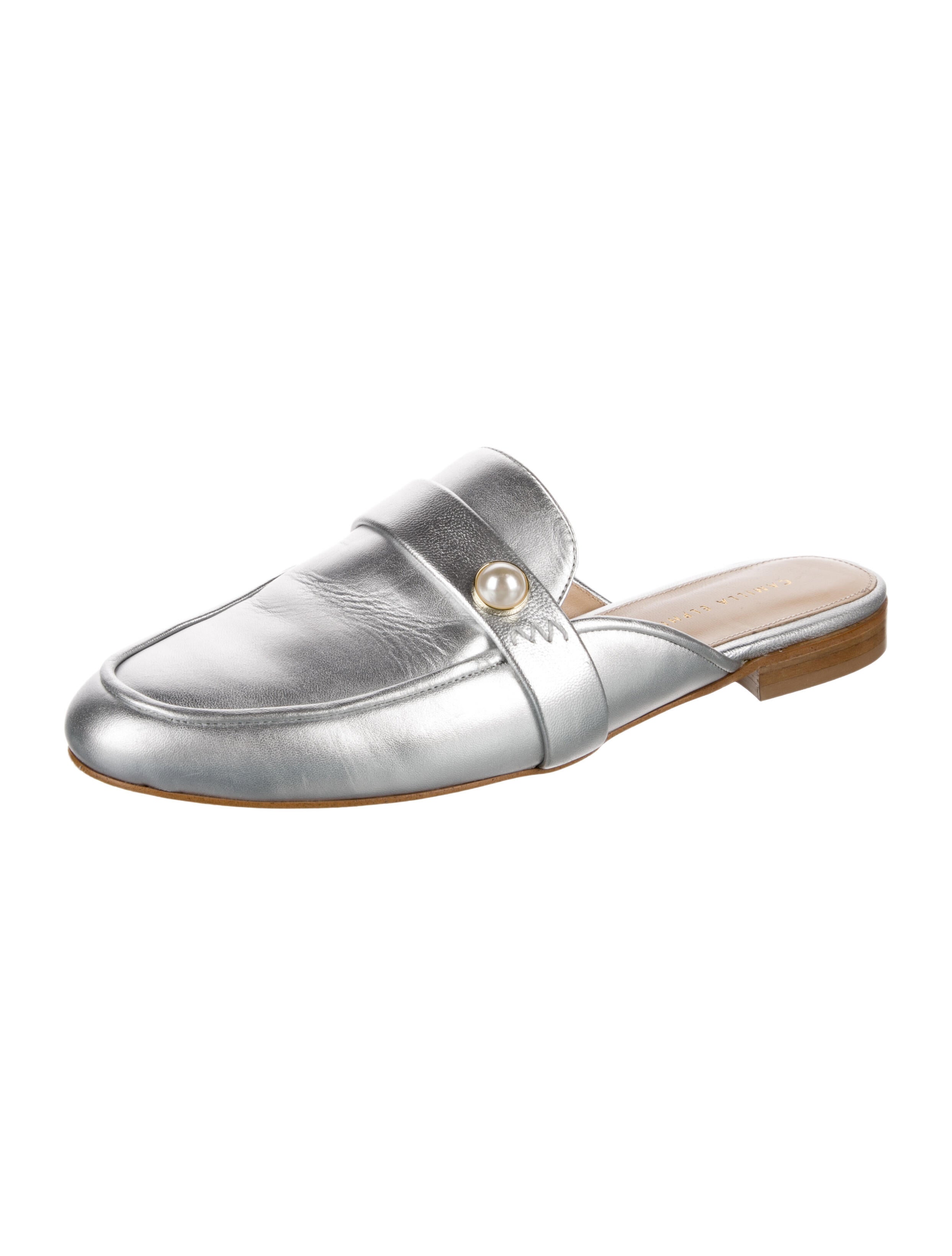 Camilla Elphick Leather Mules