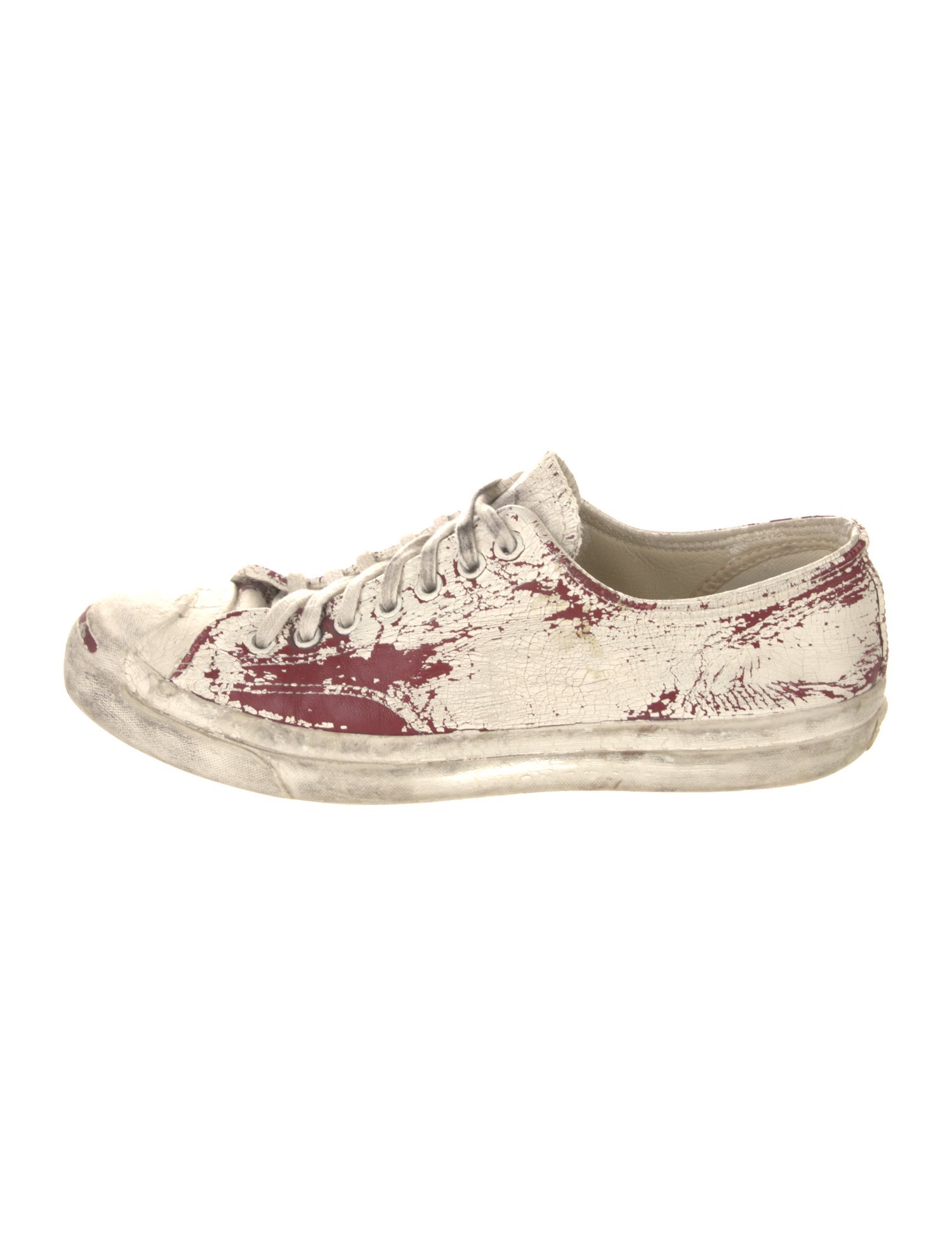 Converse x Maison Martin Margiela Leather Printed Sneakers