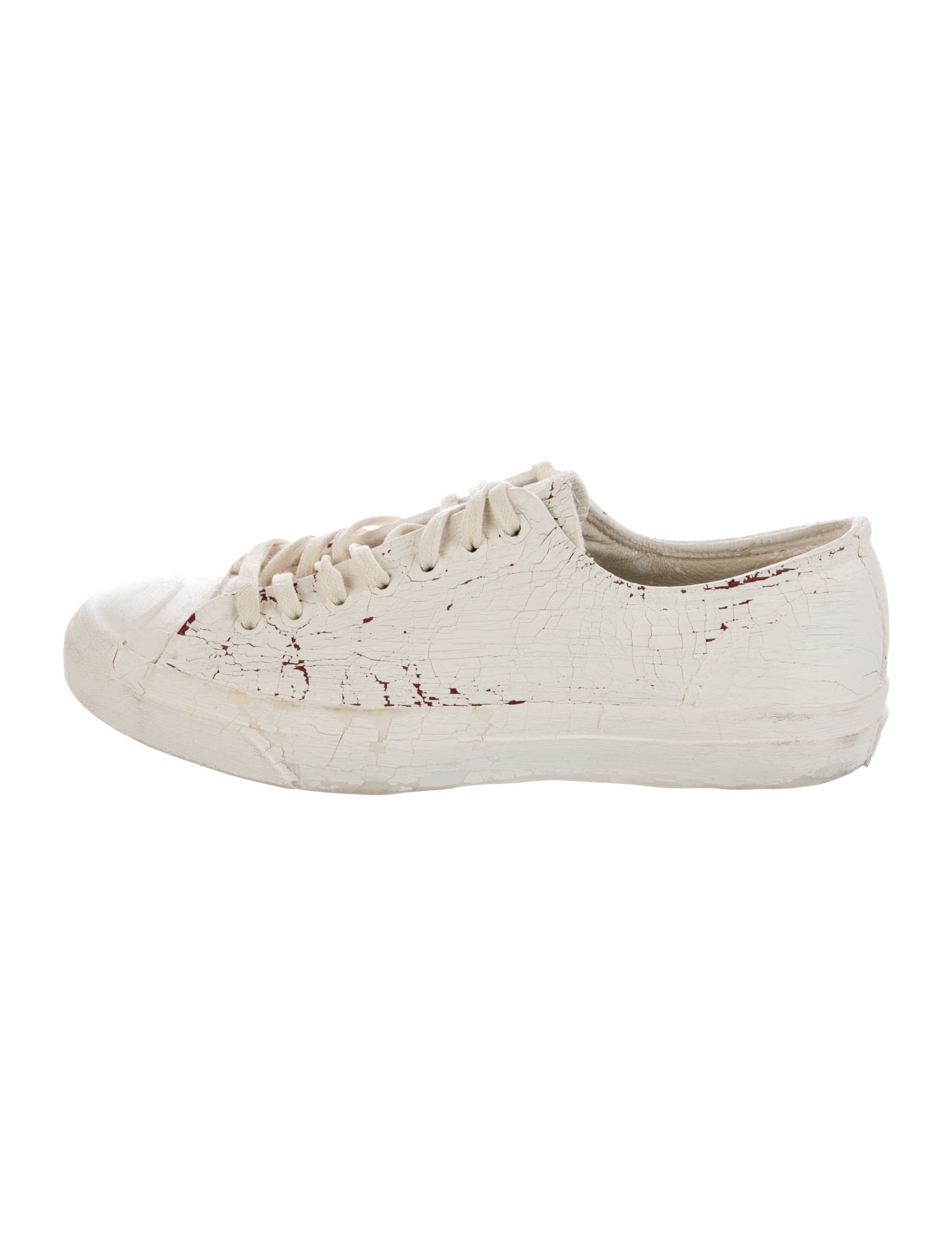 Converse x Maison Martin Margiela Leather Printed Sneakers