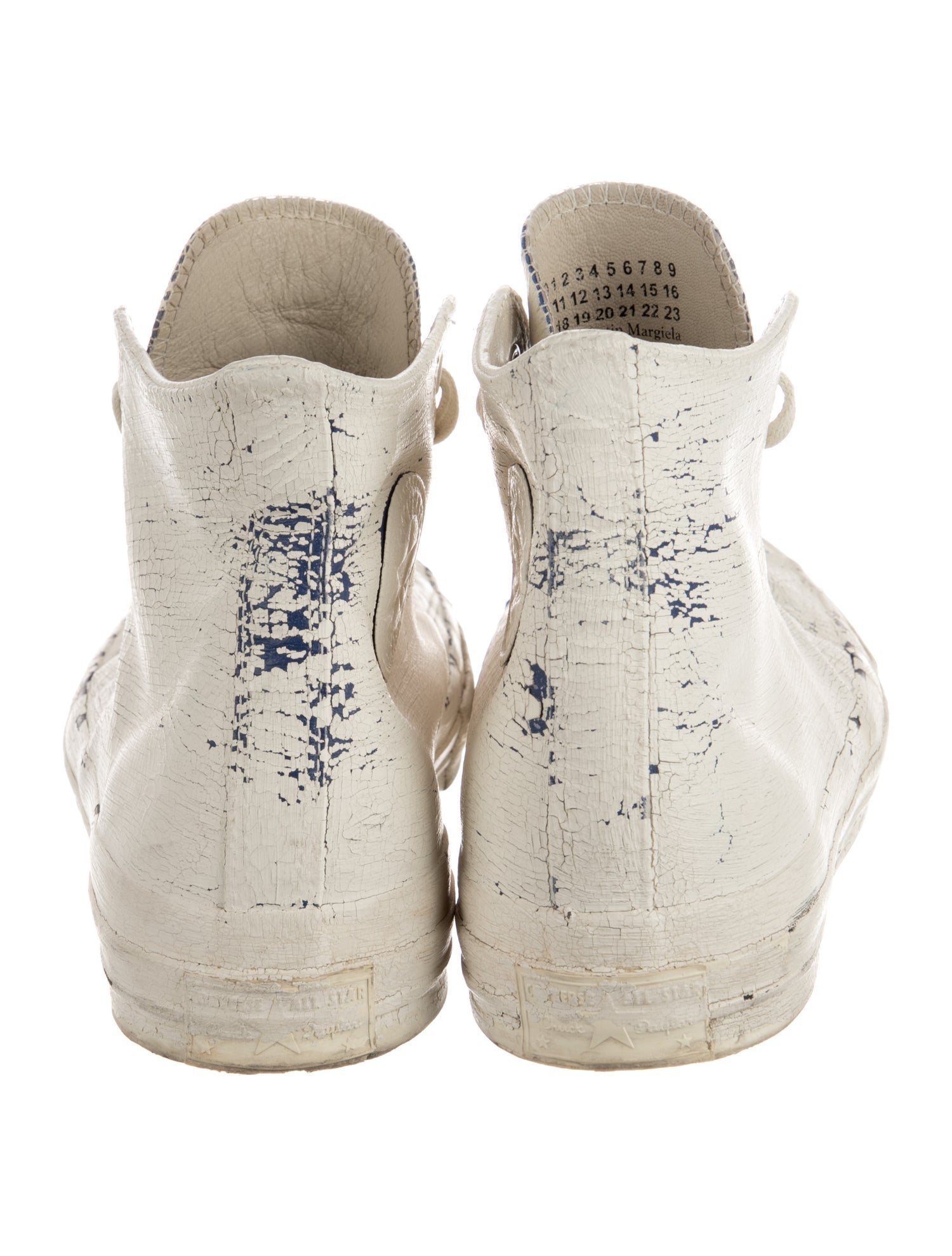 Converse x Maison Martin Margiela Leather Sneakers - Neutrals