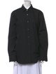 Comme Si Long Sleeve Button-Up Top