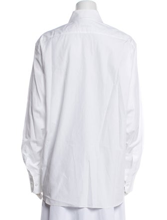 Comme Si Long Sleeve Button-Up Top