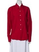 Comme Si Long Sleeve Button-Up Top