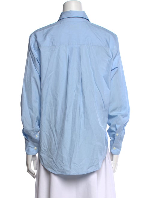 Comme Si Long Sleeve Button-Up Top