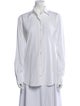 Comme Si Long Sleeve Button-Up Top