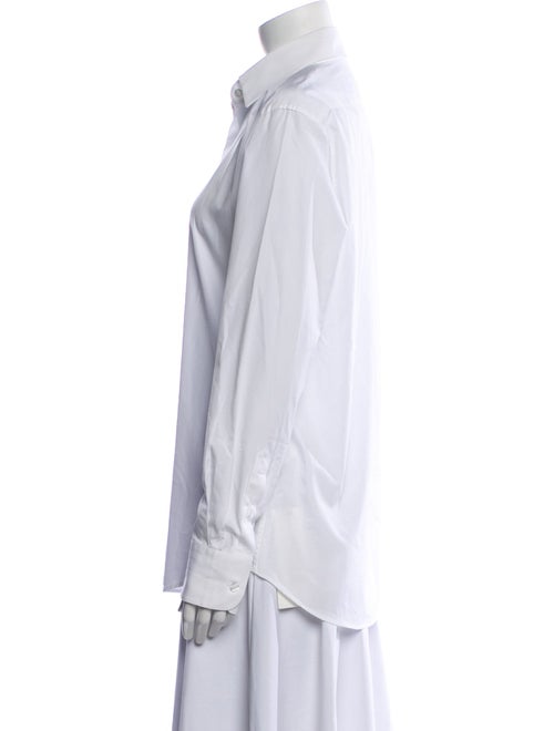 Comme Si Long Sleeve Button-Up Top