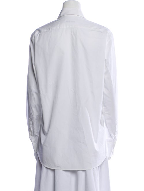 Comme Si Long Sleeve Button-Up Top