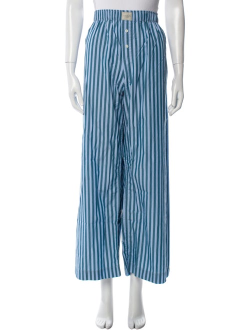 Comme Si Striped Wide Leg Pants