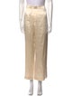 Comme Si Silk Wide Leg Pants