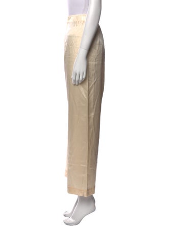 Comme Si Silk Wide Leg Pants
