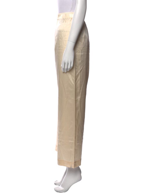 Comme Si Silk Wide Leg Pants
