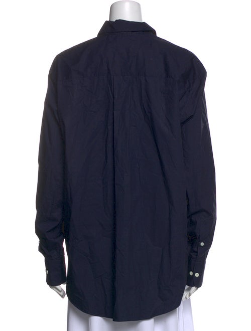 Comme Si Long Sleeve Button-Up Top