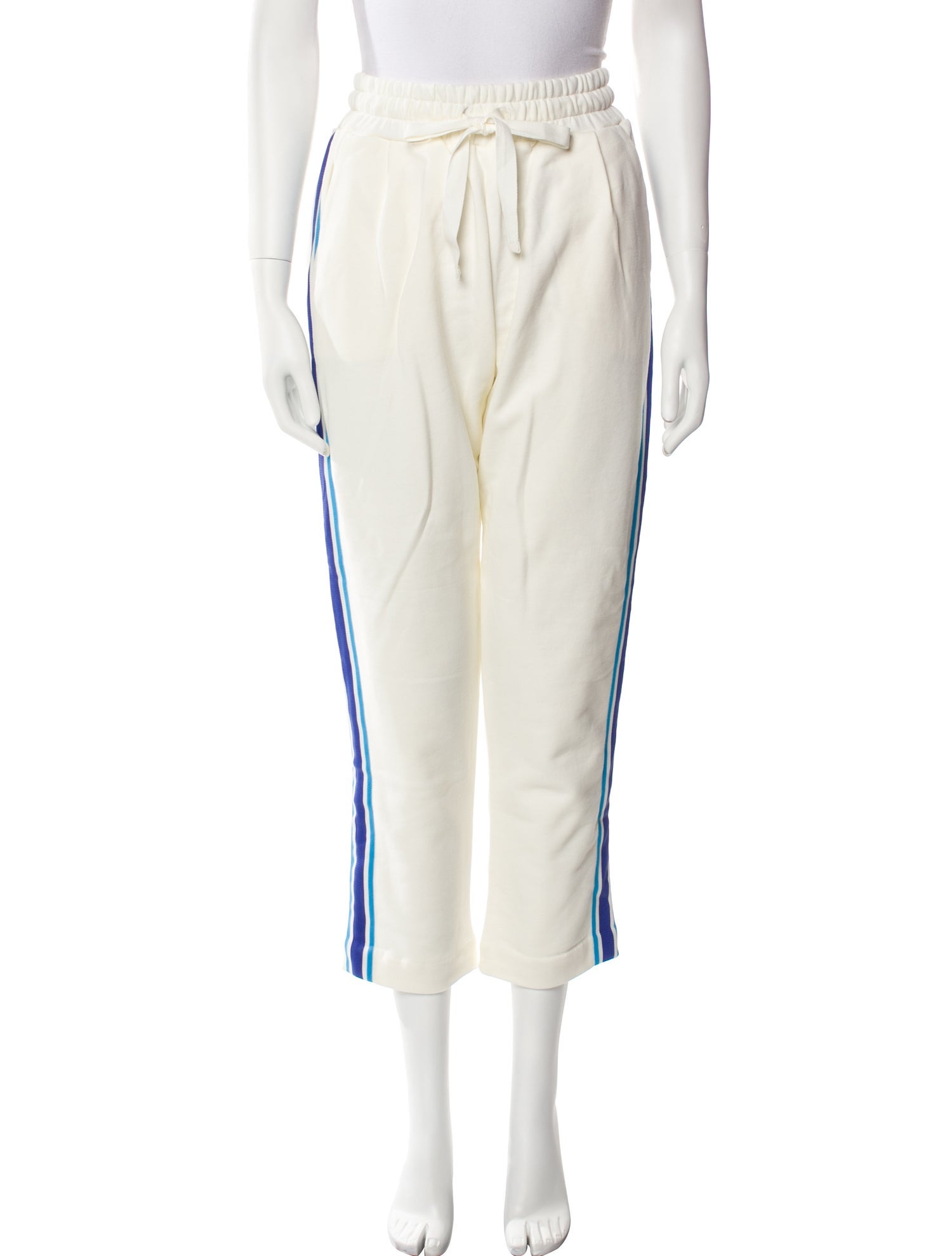 Chinti and Parker Striped Grosgrain Trim Sweatpants