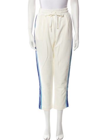 Chinti and Parker Loungewear Striped Grosgrain Trim Sweatpants M