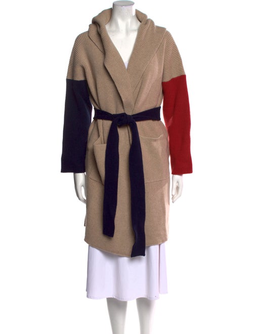 Chinti and Parker Wool Colorblock Pattern Sweater