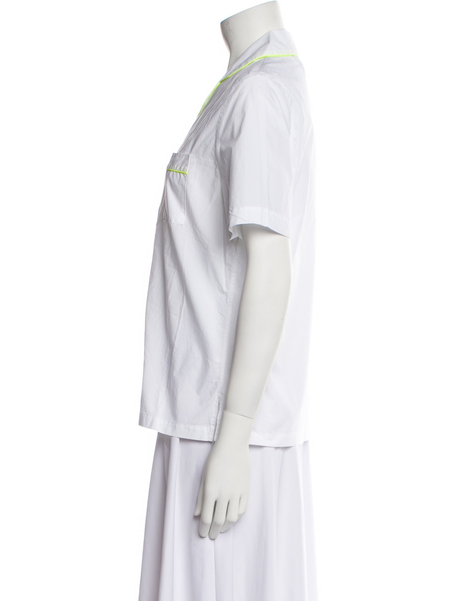 Chinti and Parker Short Sleeve Button-Up Top w/ Tags