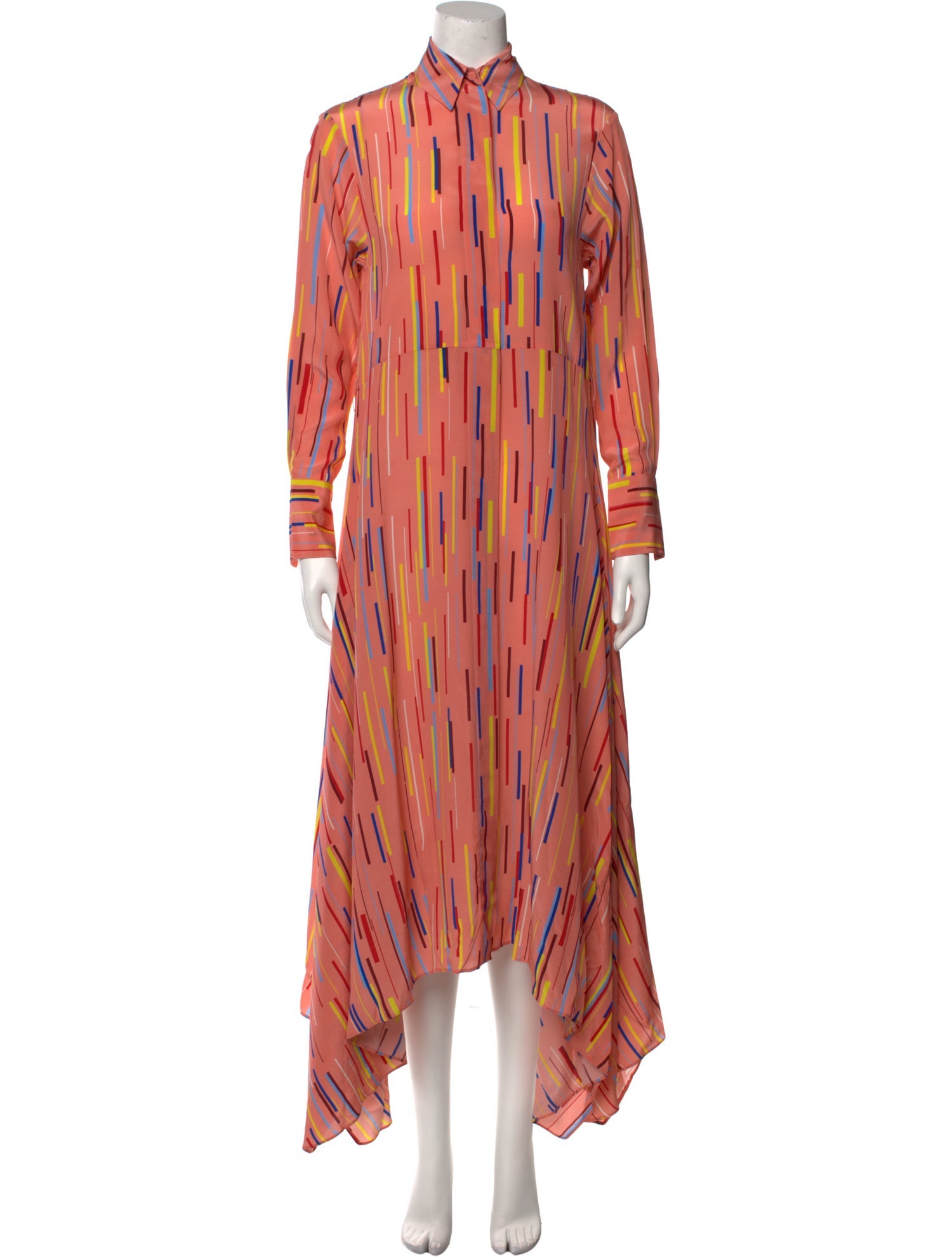 Chinti and Parker Silk Long Dress