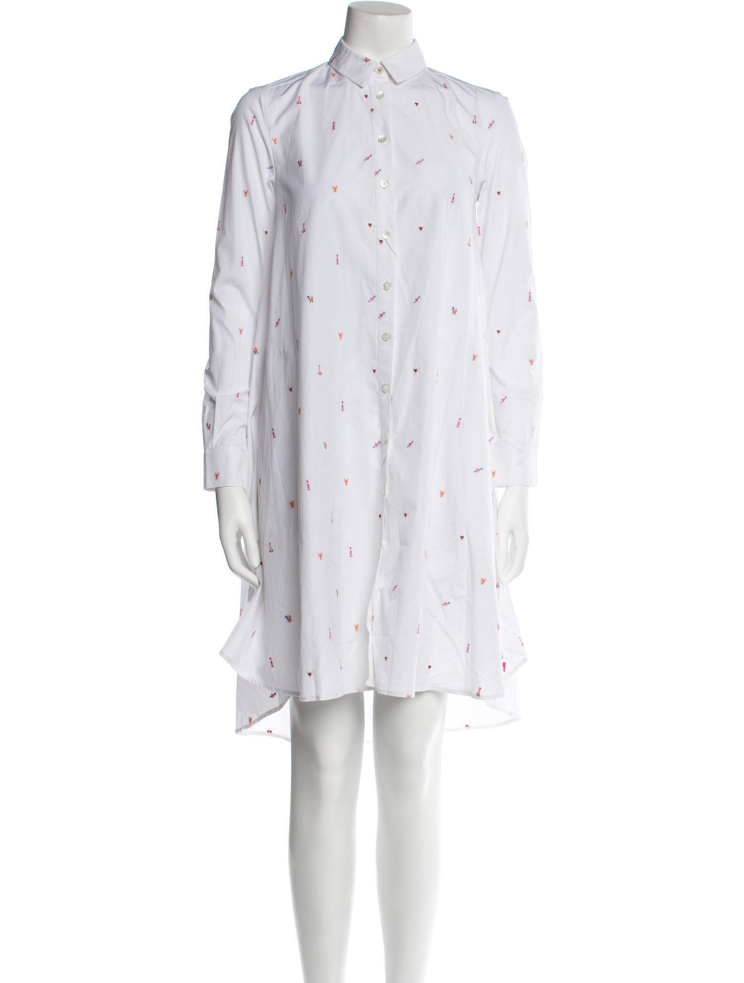 Chinti and Parker Floral Print Knee-Length Dress w/ Tags