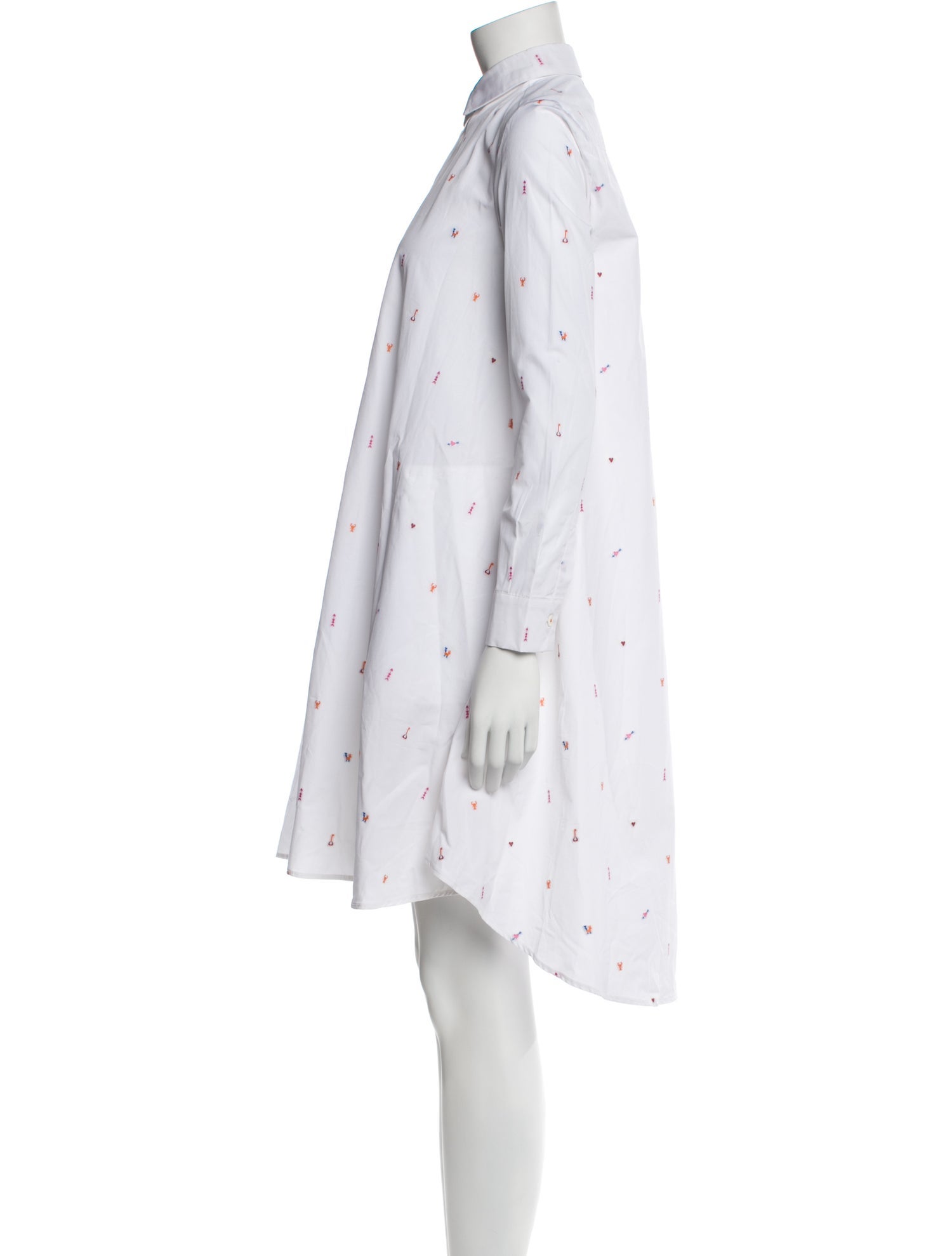 Chinti and Parker Floral Print Knee-Length Dress w/ Tags