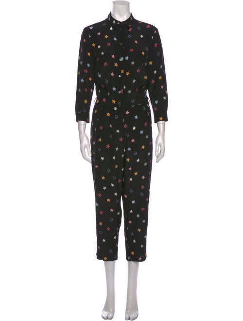 Chinti and Parker Silk Printed Jumpsuit