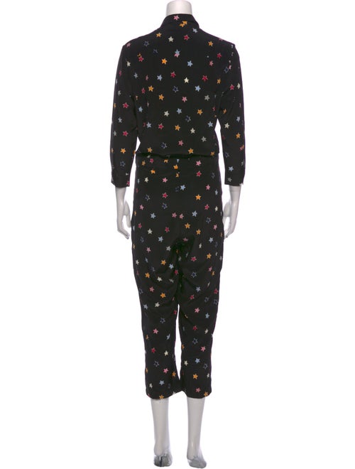 Chinti and Parker Silk Printed Jumpsuit