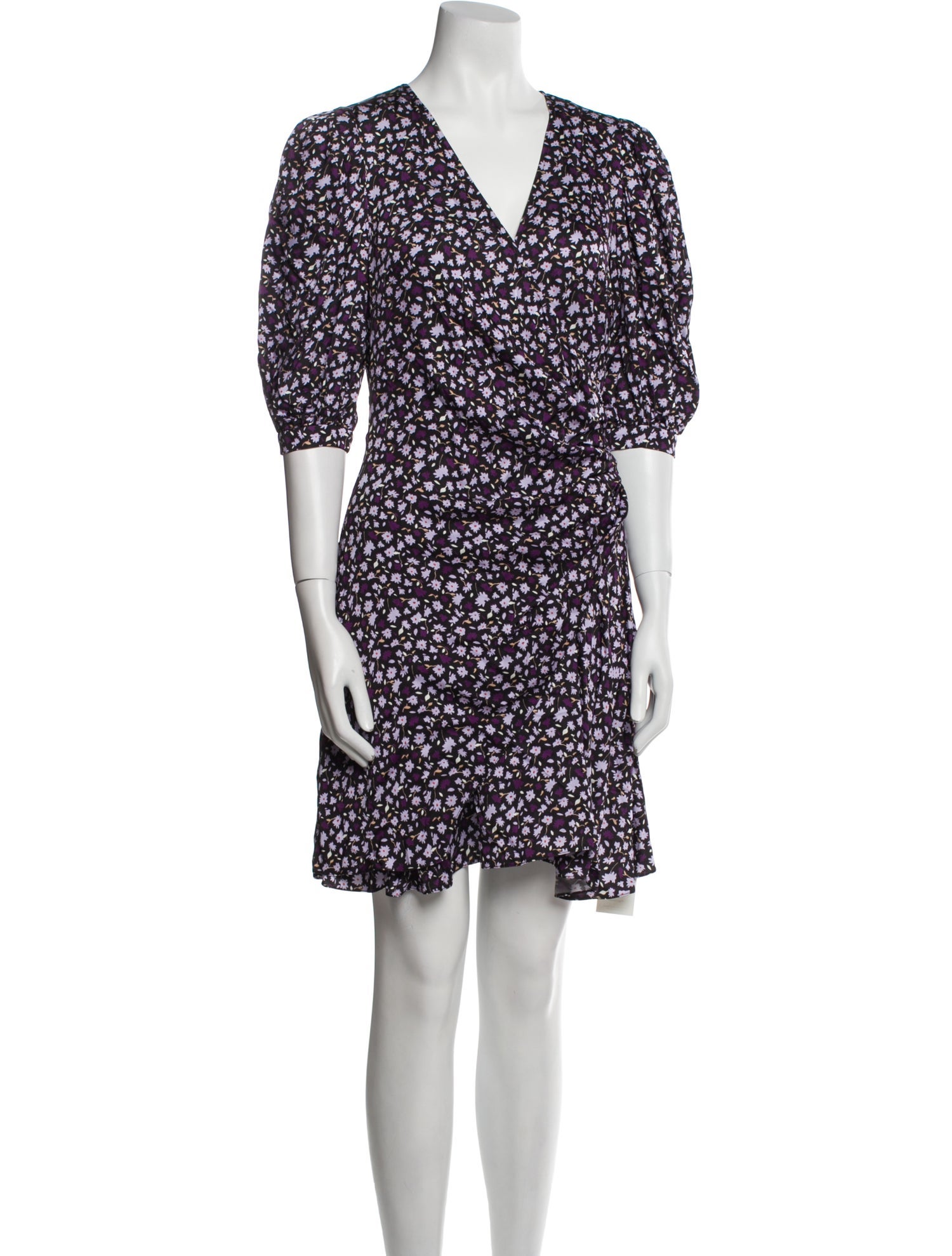 Chinti and Parker Floral Print Mini Dress