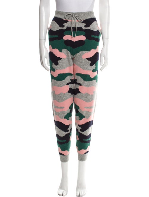 Chinti and Parker Wool Camouflage Print Sweatpants