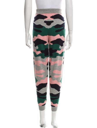 Chinti and Parker Wool Camouflage Print Sweatpants