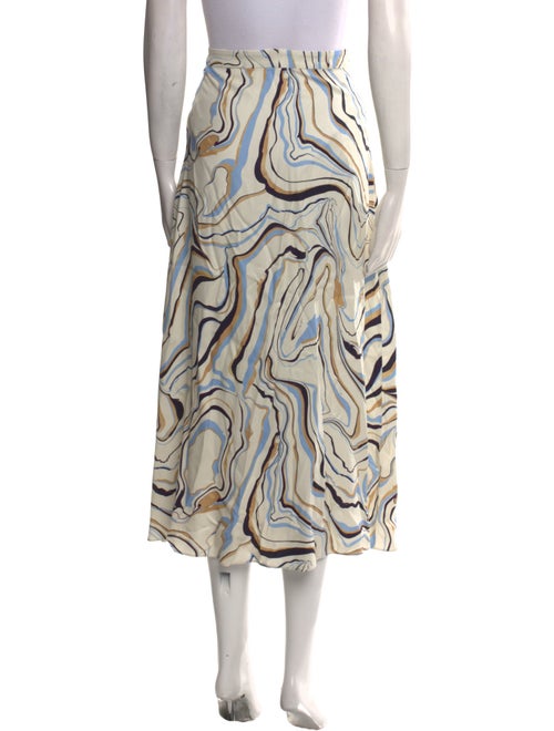 Chinti and Parker Printed Midi Length Skirt