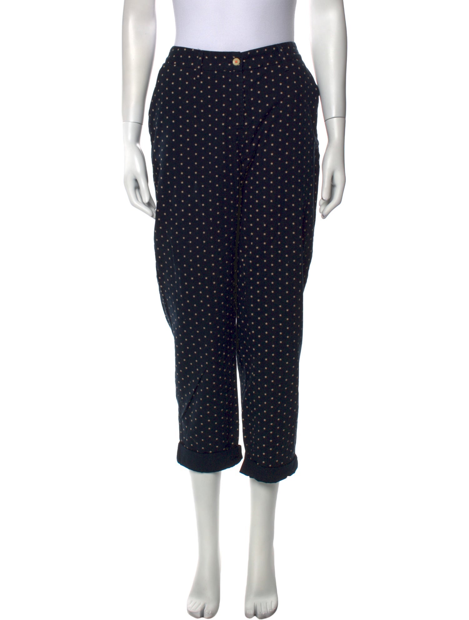 Chinti and Parker Printed Straight Leg Pants